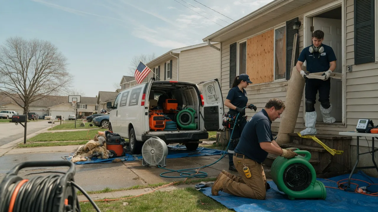 Water Damage Restoration in Birchwood, WI near me
